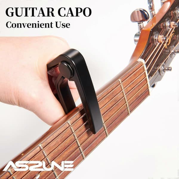 1 stk. guitar til akustisk elektrisk guitar (sort - 1 stk.)