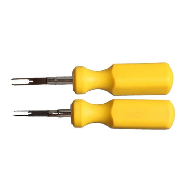 2 stk./sæt 3 mm+2 mm billedningsstik Pin Release Puller Auto Terminal Fjernelseshåndtag Værktøj til