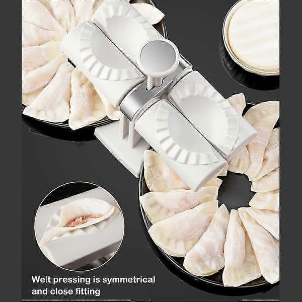 Automatisk Dumplingmaskin Press DIY Husholdningsinnpakningsform Tilbehør