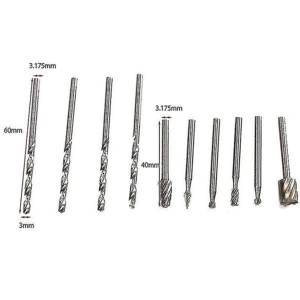 Dremel borrskärningsguide HSS fräsverktygssats