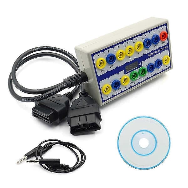 Auto Car Obd2 Break Out Box Obd2 Breakout Box Obd Obdii Protokol Detektor Diagnostisk Stik Detektor