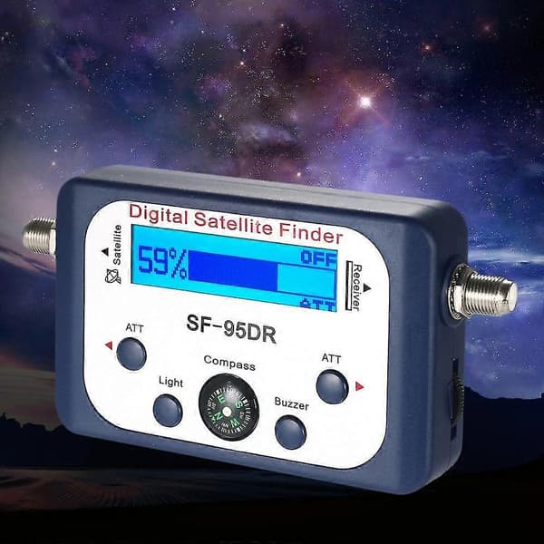 Digital satellitfinder satellitsignalmeter mini digital satellitsignalfindermåler med LCD