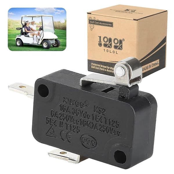 Golfvogn Accelerator Pedalboks Micro Switch til EZGO TXT 1994-Up OEM# 25861G01