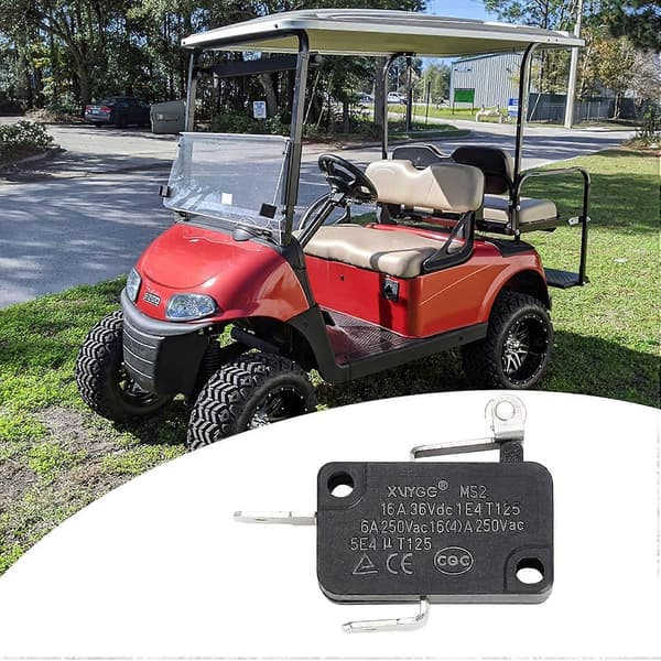 Golfvogn Accelerator Pedalboks Micro Switch til EZGO TXT 1994-Up OEM# 25861G01