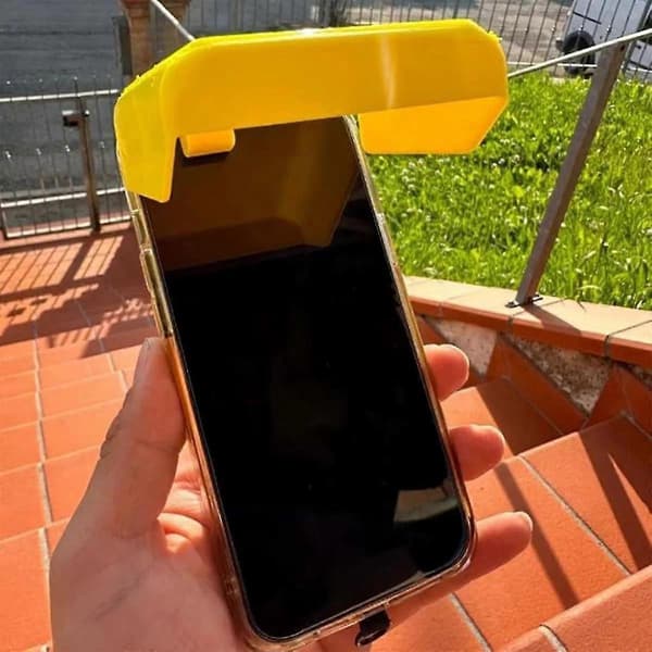Bärbart Solskydd för Telefon på Stranden/Poolen