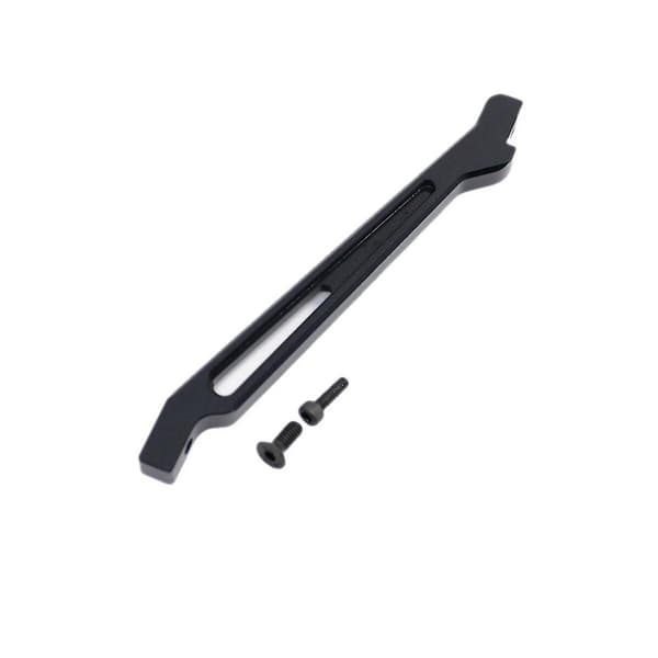 Til 1/8 Arrma Senton Kraton Aluminium Legering Front Styretøjs Trykplade Støtte, rød
