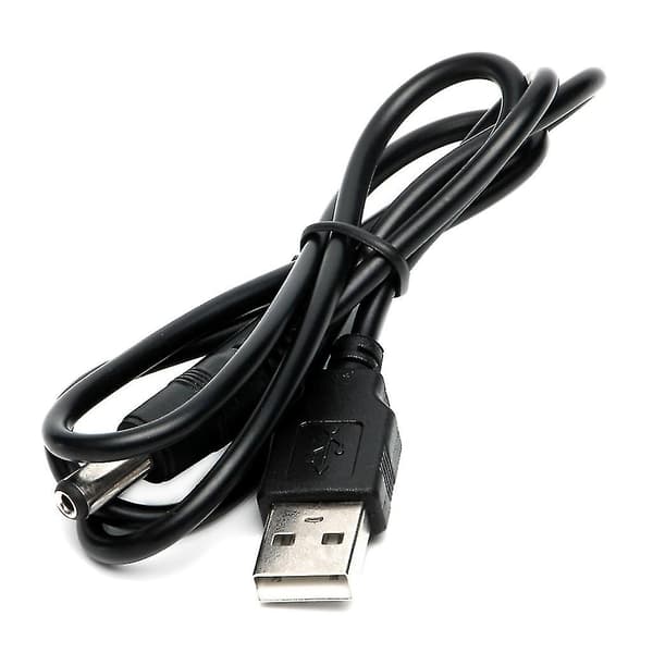 Usb 2.0 Uros A - DC 5.5mm X 2.1mm Pistoke DC-virtajohdon pistorasiakaapeliin