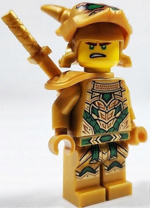 Byggeklodser Figur Golden Lloyd Oni Ninja