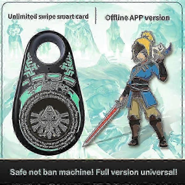 Ubegrænset Amiibo Link Bluetooth Nøgle App Understøttet Til Zelda Splatoon 3 -Sy