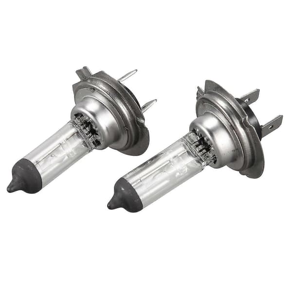 2 stk. Bil Forlygte Hovedlys H7 Pære Lampe 12V 55W