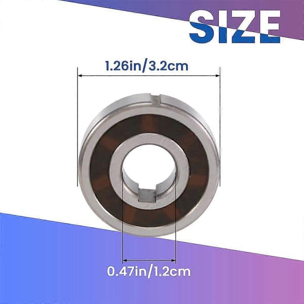 CSK12PP Envägs Koppling Dubbel Kilspårs Lager 12 x 32 x 10mm