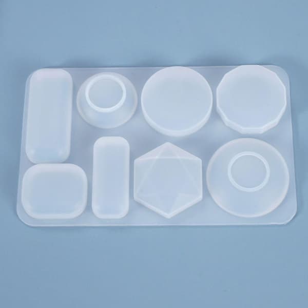 DIY Håndverk Øredobber Støpeform Øredråper Dingler UV Krystall Resin Epoxy Form-fg