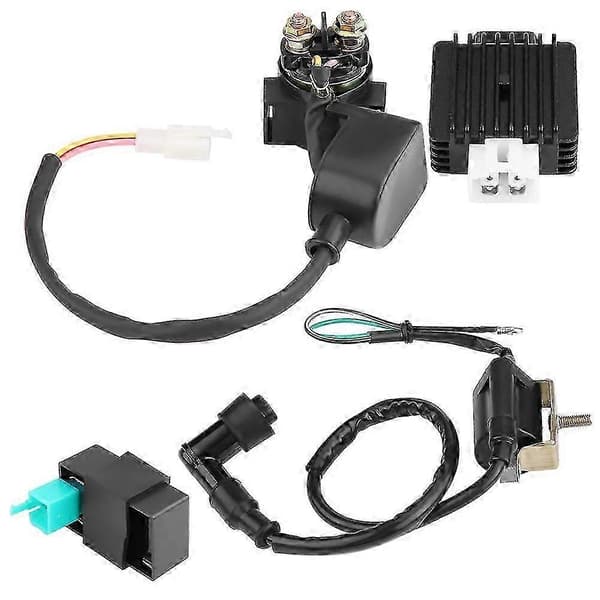 50cc 70cc 90cc 110cc ATV Quad Regulator Ensretter Starter Relæ Tændspole CDI Boks