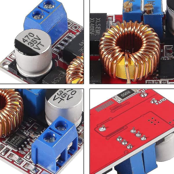 10 stk Xl4015 E1 5a Dc Til Dc Cc Cv Litium Batteri Ladebrett Xl4015e1 Justerbar Strømkonverter