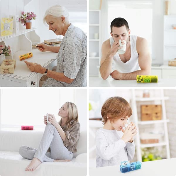Bärbart Am/pm Resefodral (7 dagar / 3 gånger om dagen)