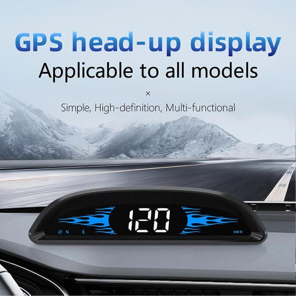 G2 Head Up Display Multifunktionel Følsom LCD-skærm Hældningsmåler Bilniveau Sensor HUD til ATV