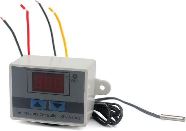 220V Digital Termostat Temperaturregulator Køling og Varmestyring