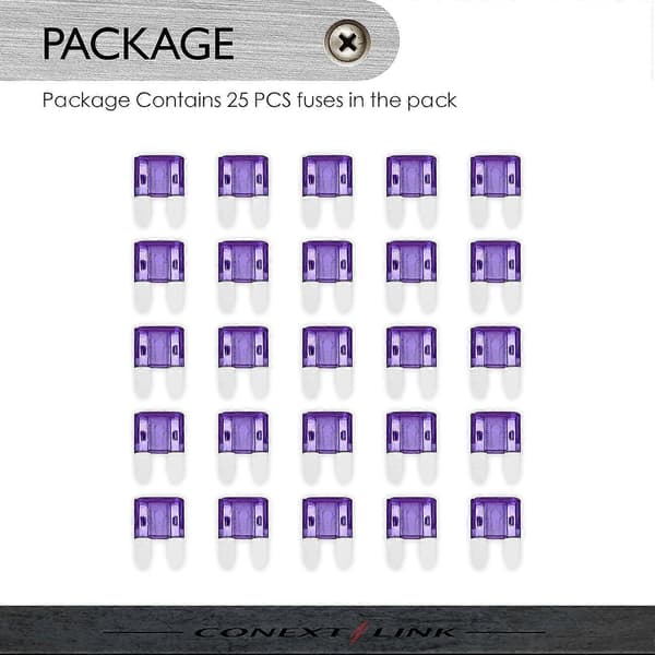 <d>Säkring 100-pack (3 Ampere) - Elektriska säkringar