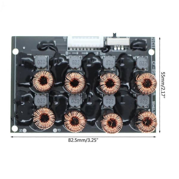 2a Bms 8s Li-ion Lipo Lifepo4 Lithium Batteri Aktiv Equalizer Balancer Board
