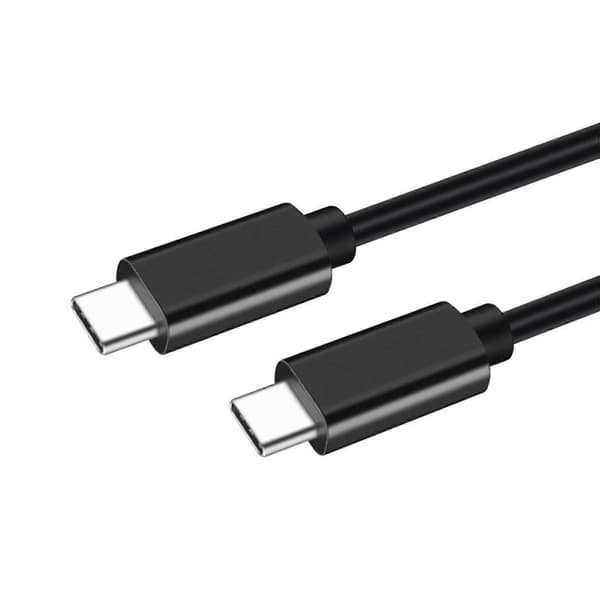 USB-C til USB-C Ladekabel, USB 2.0 Type C til Type C Kabel 60W/3A Hurtiglading C til C Laderledning Kompatibel USBC til USBC Kabel