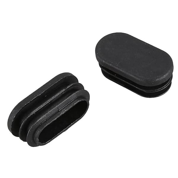 Oval Bordsbens Rör Insats Ändplugg 40mm X 20mm 40st