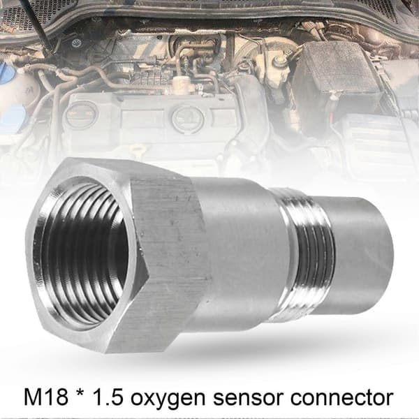 M18x1.5 Universal Ilt O2 Sensor Spacer Adapter Konverter Udskiftningsdele til Køretøjer