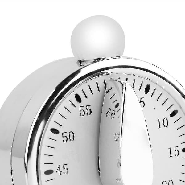 60 Minutter Kjøkken Mekanisk Timer Baking Matlaging Påminnelse Alarm Høy