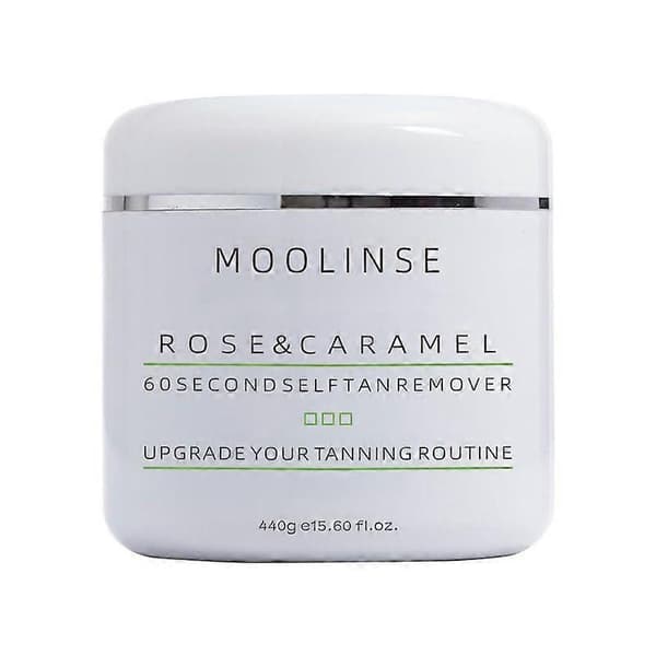 Selvbruningsfjerner, Rose & Carame Purity 60 Second Miracle Express Selvbruningsfjerner & Eksfolierende Tan Eraser Kroppsskrubb 1pcs