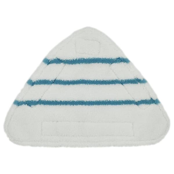 3 stk Dampmopputskiftbare Puter Trekant Vaskbar Klut Rengjøring Gulv Mikrofiber Mopphode Pute Damp