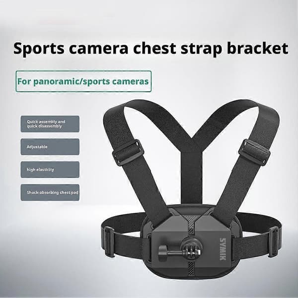Til Symik Sports Kamera Quick-Release Brystrem Tilbehørsrem Beslag