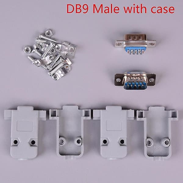 Konvertermodul Db9 Stikforbindelse Med Kabinet Seriel Port Stik Socket