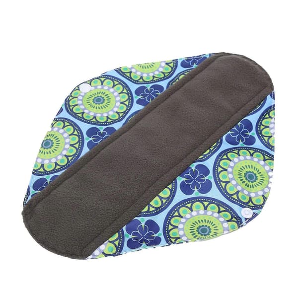 Genanvendelig Menstruationsbind Vaskbar Super Absorberende Vandtæt Dame Menstruationsbind