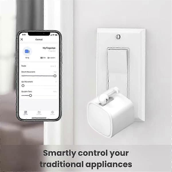 Tuya Bluetooth Finger Robot Switch Knap Trykker Smart Life APP Fingerbot Arme