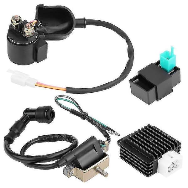 50cc 70cc 90cc 110cc ATV Quad Regulator Ensretter Starter Relæ Tændspole CDI Boks