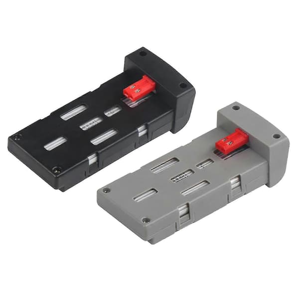 2x3.7v 1800mah Batteri För E99 Drönare E99 Pro 2 E99 Drönare Pro 2 Svart TY