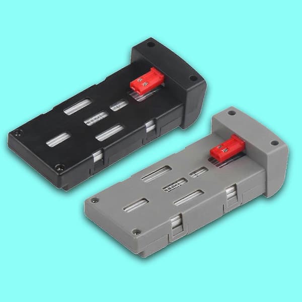 2x3.7v 1800mah Batteri För E99 Drönare E99 Pro 2 E99 Drönare Pro 2 Svart TY