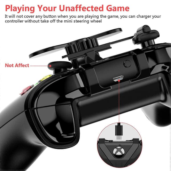 Xbox One Mini Rat, Holdbart Controller Tilbehør Udskiftningstilbehør til Alle Xbox Racerspil