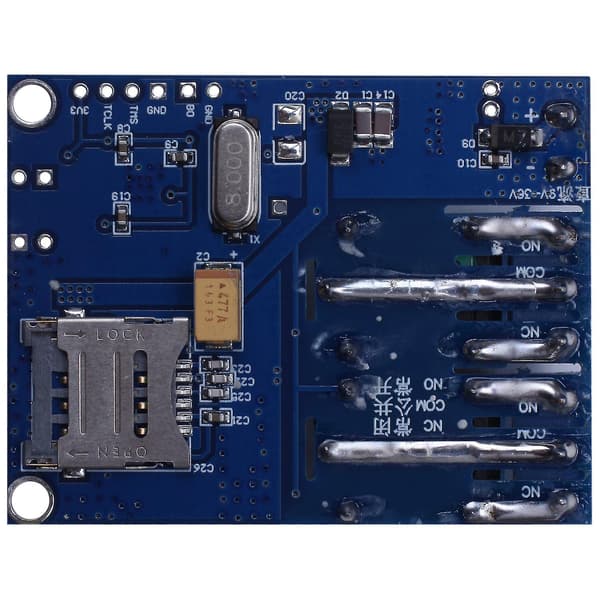 SMS Fjärrkontroll Switch Sim800c Stm32f103c8t6 2 Kanal Relämodul För Växthus Syrepump