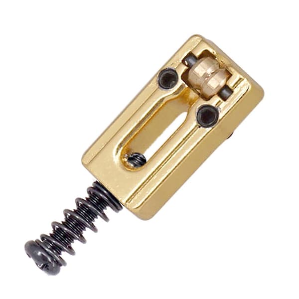 6 st Metall Gitarrstall Sadel Kulrulle Sträng Tremolo Stall Sadlar För Elgitarr, guld