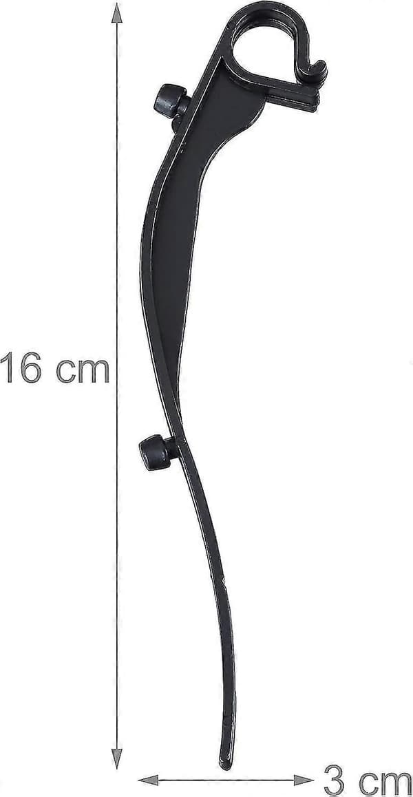Takrennerist, 6 m lang, plast, beskyttelse mot døde blader, 16 cm bred, praktisk, 1 element