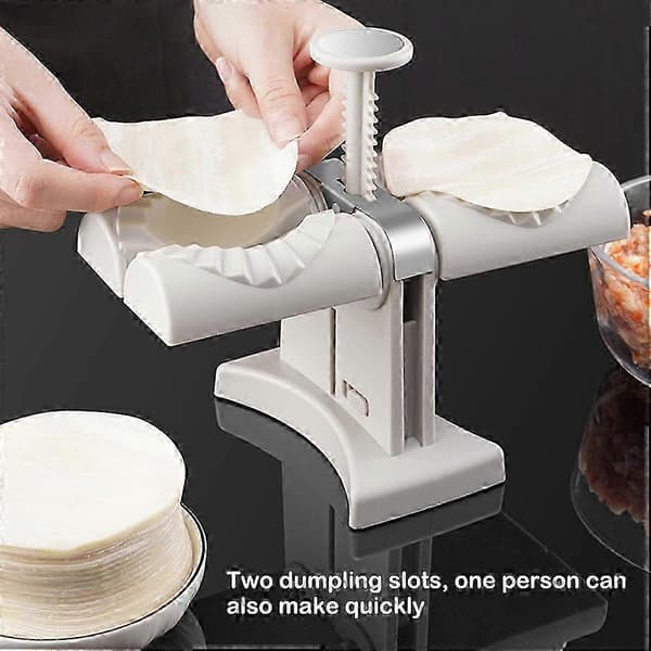 Automatisk Dumplingmaskin Press DIY Husholdningsinnpakningsform Tilbehør