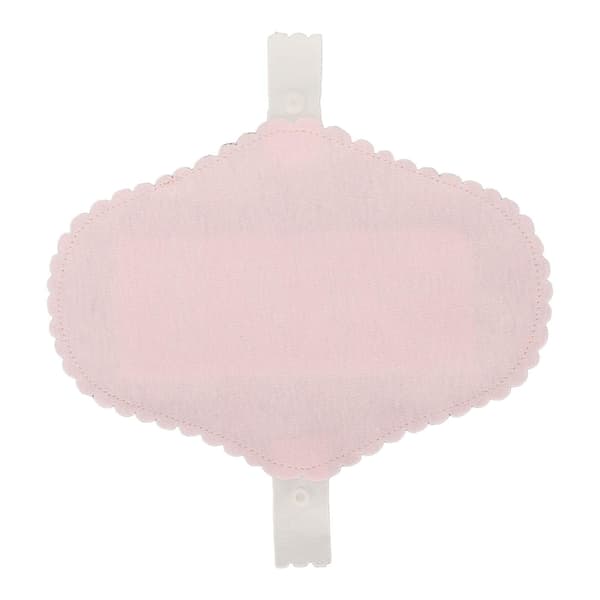 4 stk Bomullsbind Rosa Grafén Pustende Superabsorberende Vaskbart Gjenbrukbart Menstruasjonsbind S