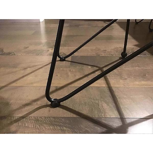 10-pack Silikon Hårnål Möbelbenskydd - Svart 10mm