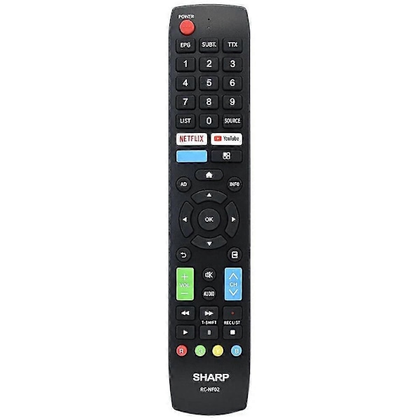 RNF04 fjernkontroll for Sharp TV Sharp RNF04 RC-NF02 RNF01 LED