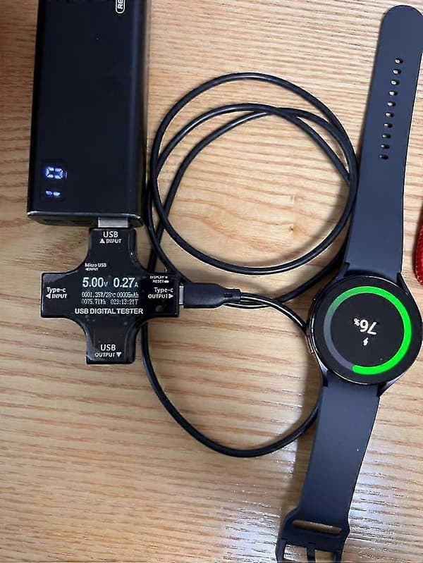Hurtigoplader til Samsung Galaxy Oplader Dock til Galaxy Watch 5 5 Pro Magnetisk Opladning