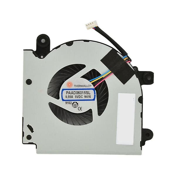 CPU+GPU Køleventilator Til GF75 Thin 8RC 8RD 9SC 9SD Paad06015sl N415 N416