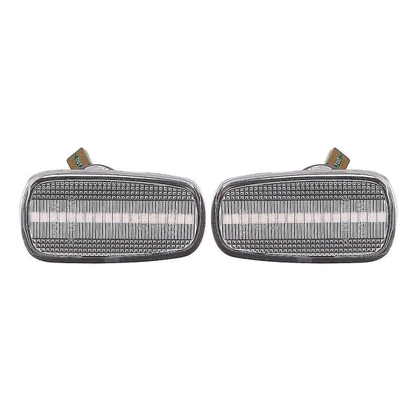 Dynamisk LED sideblinklys for bil, blinklys for Is200 300 Ls430 Prius 1999-2005, Klar