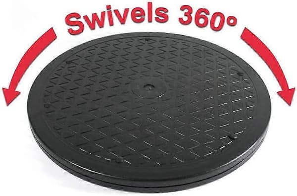 Multifunksjonell Kraftig 360 Roterende Dreieskive med Stålkule