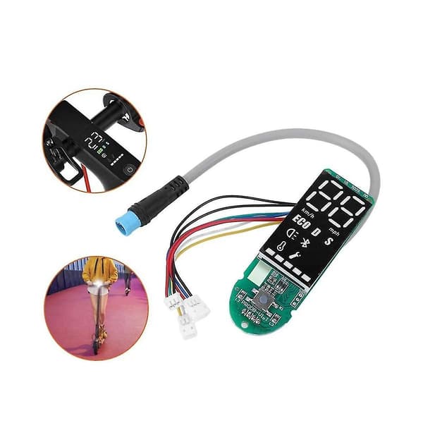 For Pro/ Elektrisk Scooter 3.0 Instrument Tilbehør Bluetooth Versjon Linjevisning Instrument