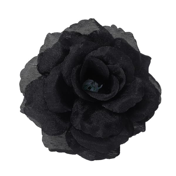 20 stk. Sorte Kunstige Silkeblomster til Fest Bryllup Hus Kontor Have